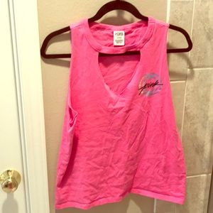 Victoria’s Secret pink tank top